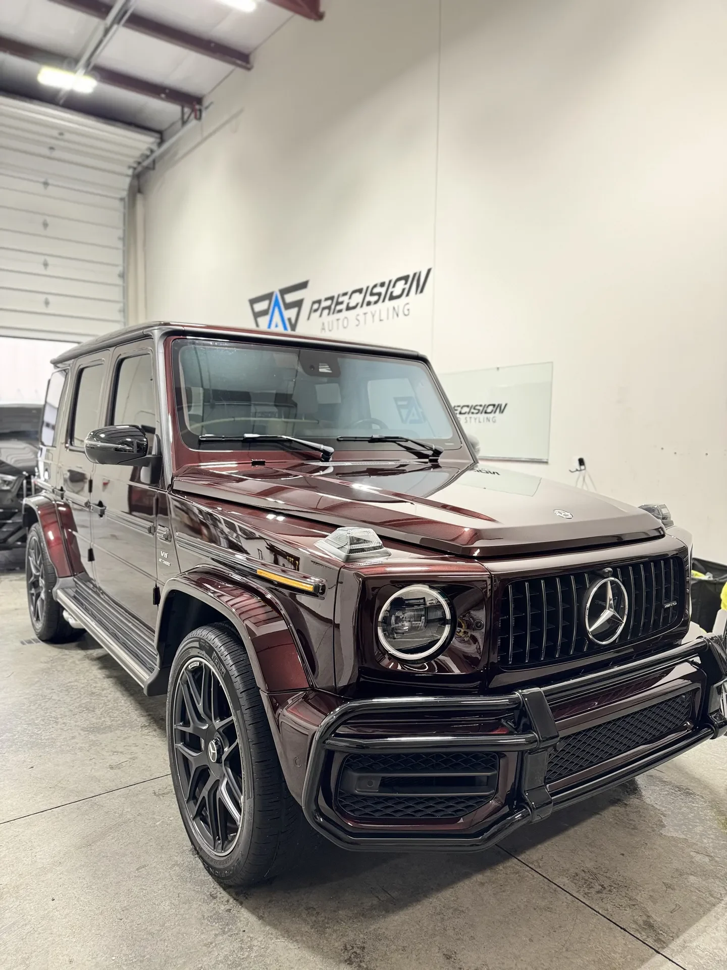 process of BMW Pain Correction at precision Auto Styling